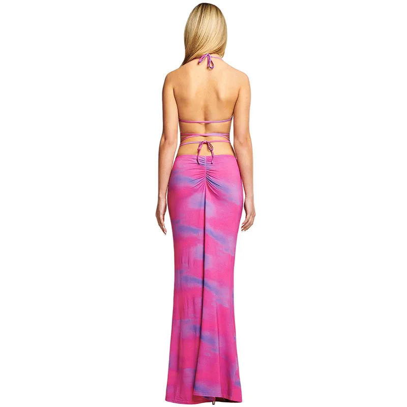 Sexy Bodycon Dress Women Summer Hollow Out Wrap Sleeveless Dress Bandage Party Club Backless Long Maxi Dresses
Sexy Bodycon Dress Women Summer Hollow Out Wrap Sleeveless Dress Bandage Party Club Backless Long Maxi Dresses