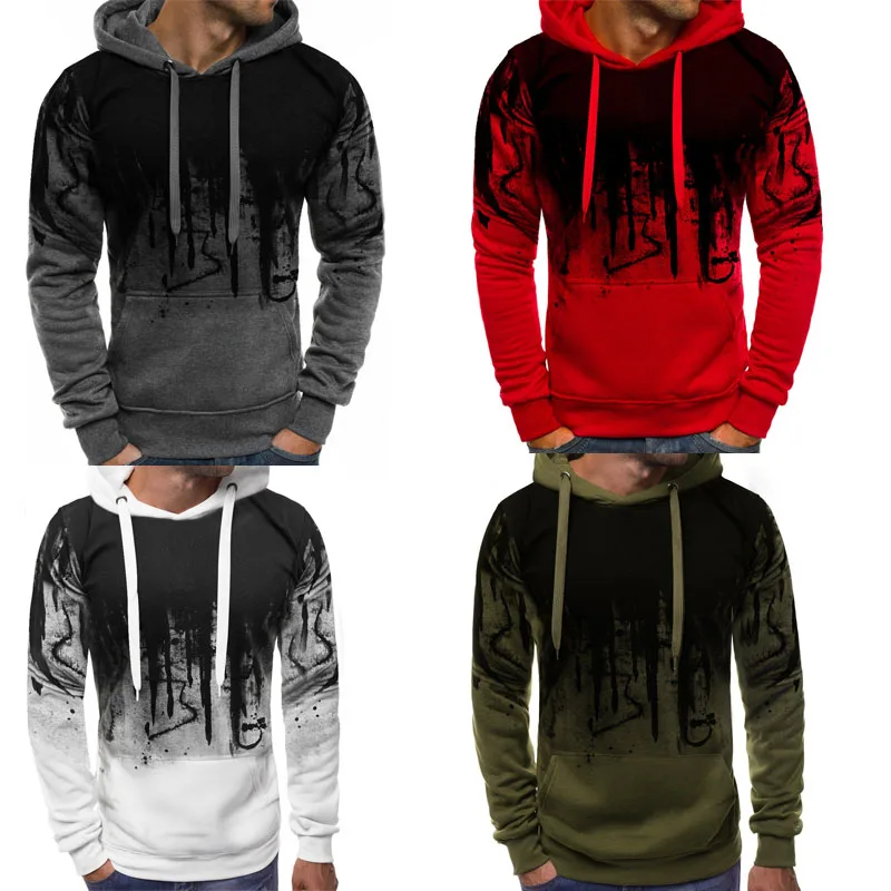 Men's Hooded Sweatshirt Fashion Street Pullover Sweater Splash Ink Print Pullover Top Cycling Sweatshirt Men Clothing
Men's Hooded Sweatshirt Fashion Street Pullover Sweater Splash Ink Print Pullover Top Cycling Sweatshirt Men Clothing