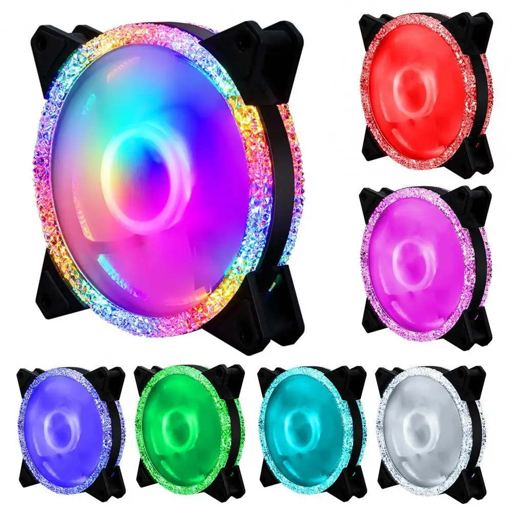 Case Fan PC Cooling RGB Fan with IR Remote Quiet Computer Case CPU Cooler and Radiator Computer Components 120mm fan 
Case Fan PC Cooling RGB Fan with IR Remote Quiet Computer Case CPU Cooler and Radiator Computer Components 120mm fan