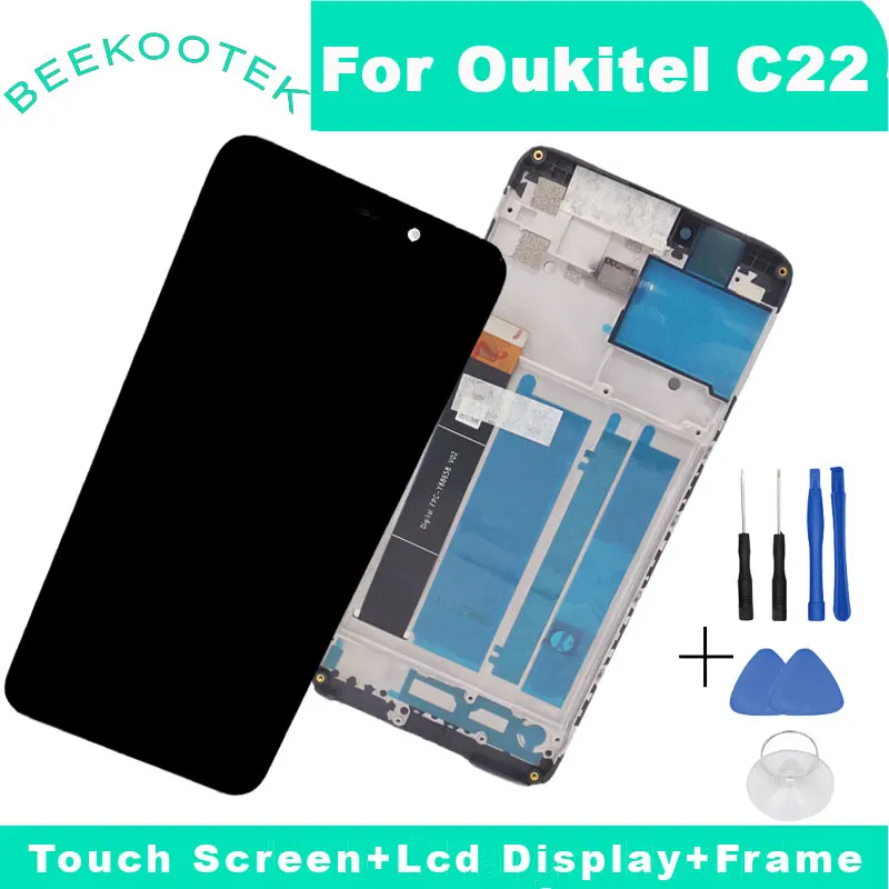 Оригинальный Новый ЖК-дисплей OUKITEL C22 + сенсорный экран дигитайзер с рамкой в сборе ЖК-дисплей + сенсорный дигитайзер для смартфона OUKITEL C22
Оригинальный Новый ЖК-дисплей OUKITEL C22 + сенсорный экран дигитайзер с рамкой в сборе ЖК-дисплей + сенсорный дигитайзер для смартфона OUKITEL C22