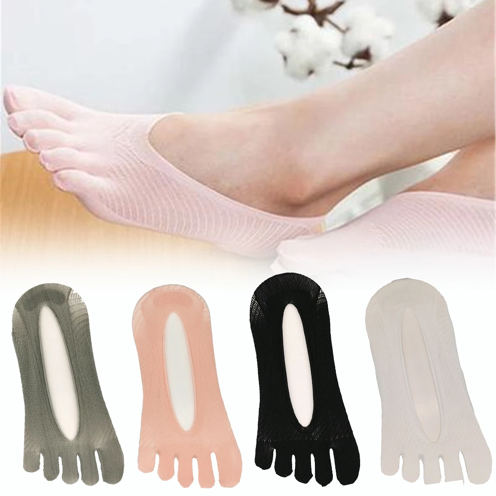 Women Ultra Low Cut Liner Summer Breathable Toe Socks Five Finger Socks Invisible Anti-Slip
Women Ultra Low Cut Liner Summer Breathable Toe Socks Five Finger Socks Invisible Anti-Slip