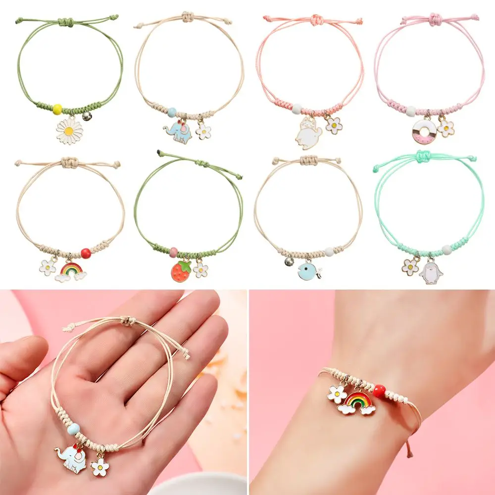 Gift Jewelry Cute Sweet Creative Popular Adjustable Bracelets Beads Hand-woven Hand Rope Student
Gift Jewelry Cute Sweet Creative Popular Adjustable Bracelets Beads Hand-woven Hand Rope Student