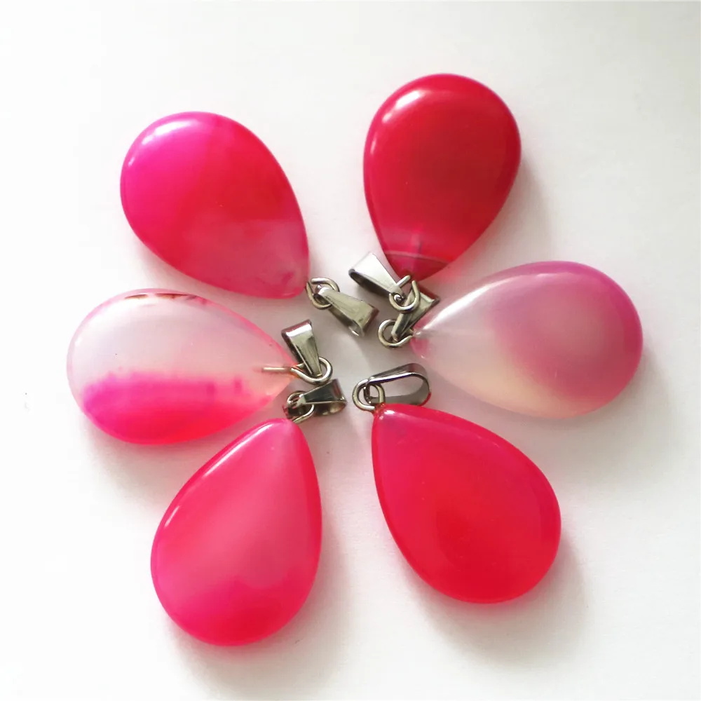 Rose Red Faceted Agates Natural Stone Pendant Double-sided Copper Connector Treatment Charm Necklace Wholesale
Rose Red Faceted Agates Natural Stone Pendant Double-sided Copper Connector Treatment Charm Necklace Wholesale