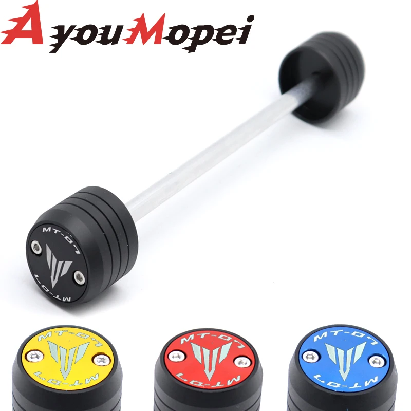 LOGO Rear Wheel Fork Slider Protector For YAMAHA MT-07 MT07 MT 07 FZ-07 FZ07 2014-2021 Motorcycle Accessories Crash Axle
LOGO Rear Wheel Fork Slider Protector For YAMAHA MT-07 MT07 MT 07 FZ-07 FZ07 2014-2021 Motorcycle Accessories Crash Axle
