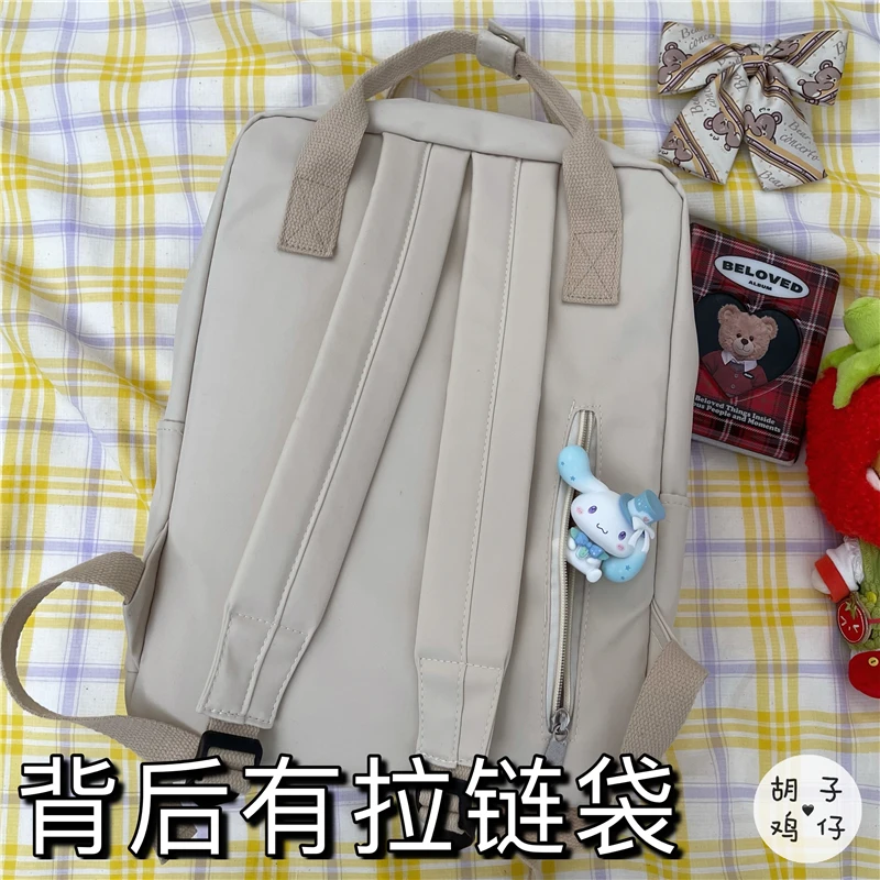 YJ1210 Cute bear girl casual backpack Korean version of soft girl student backpack
YJ1210 Cute bear girl casual backpack Korean version of soft girl student backpack