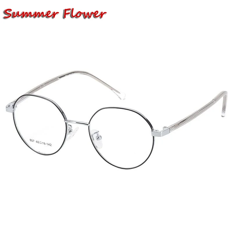Men Round Prescription Eyeglasses Graduation Lenses Women Light Optical Frames Alloy Spectacle Frame
Men Round Prescription Eyeglasses Graduation Lenses Women Light Optical Frames Alloy Spectacle Frame