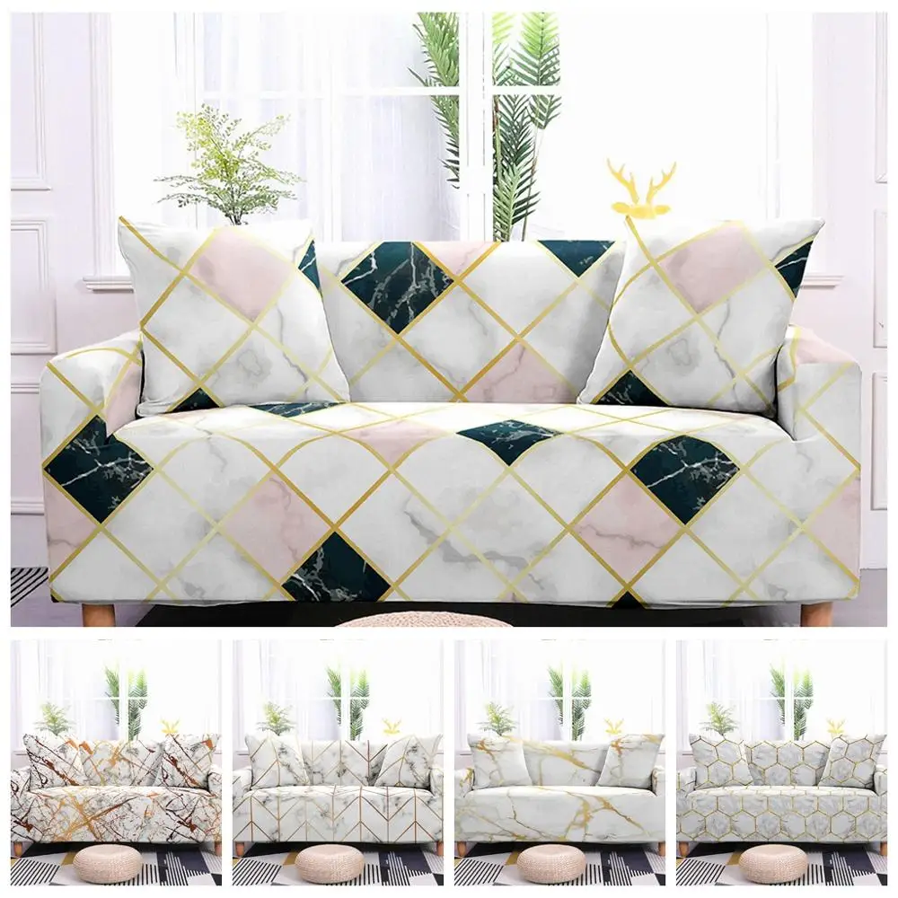 Marble Style Stretch Slipcovers Sectional Elastic Stretch Cover for Living Room Couch Cover L shape Armchair Cover 1/2/3/4 seat
Marble Style Stretch Slipcovers Sectional Elastic Stretch Cover for Living Room Couch Cover L shape Armchair Cover 1/2/3/4 seat