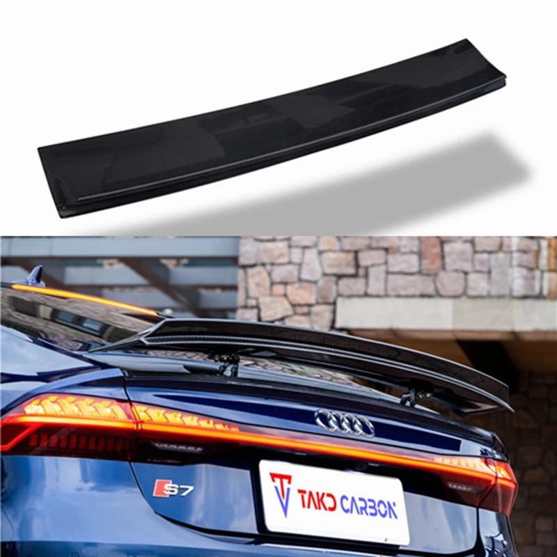 Carbon Fiber CAR REAR WING TRUNK LIP SPOILER FOR AUDI A7 S7 RS7 C8 (karztec style)
Carbon Fiber CAR REAR WING TRUNK LIP SPOILER FOR AUDI A7 S7 RS7 C8 (karztec style)