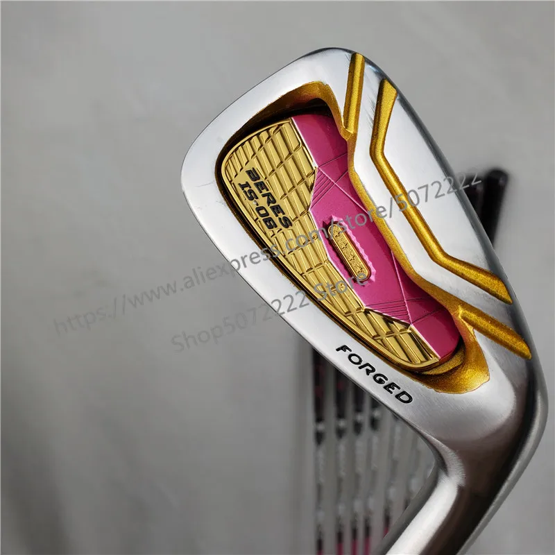 New Women Golf clubs IS-06 golf irons 5-11AW.SW Irons clubs with Graphite Golf shaft L flex irons clubs set Free shipping
New Women Golf clubs IS-06 golf irons 5-11AW.SW Irons clubs with Graphite Golf shaft L flex irons clubs set Free shipping