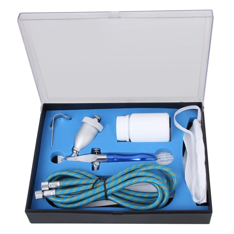 Sandblaster Airbrush Gun Kit in carrying case complete with accessories can erase color errors, rust removal
Sandblaster Airbrush Gun Kit in carrying case complete with accessories can erase color errors, rust removal