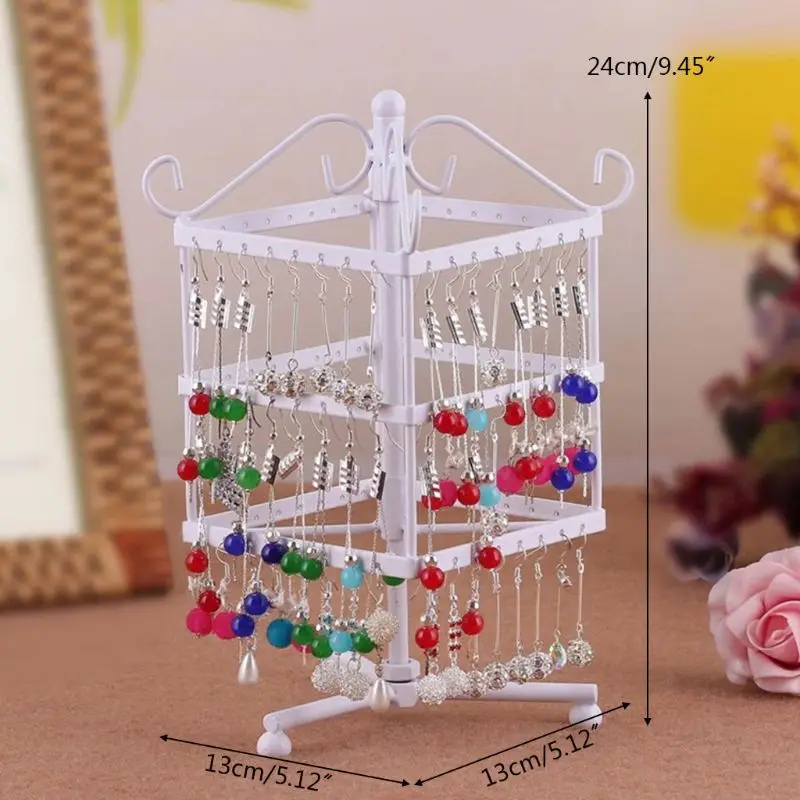 Vintage Square Earring Holder Metal Ornament Display Craft Decor Stand Jewelry Rotating Storage Rack
Vintage Square Earring Holder Metal Ornament Display Craft Decor Stand Jewelry Rotating Storage Rack