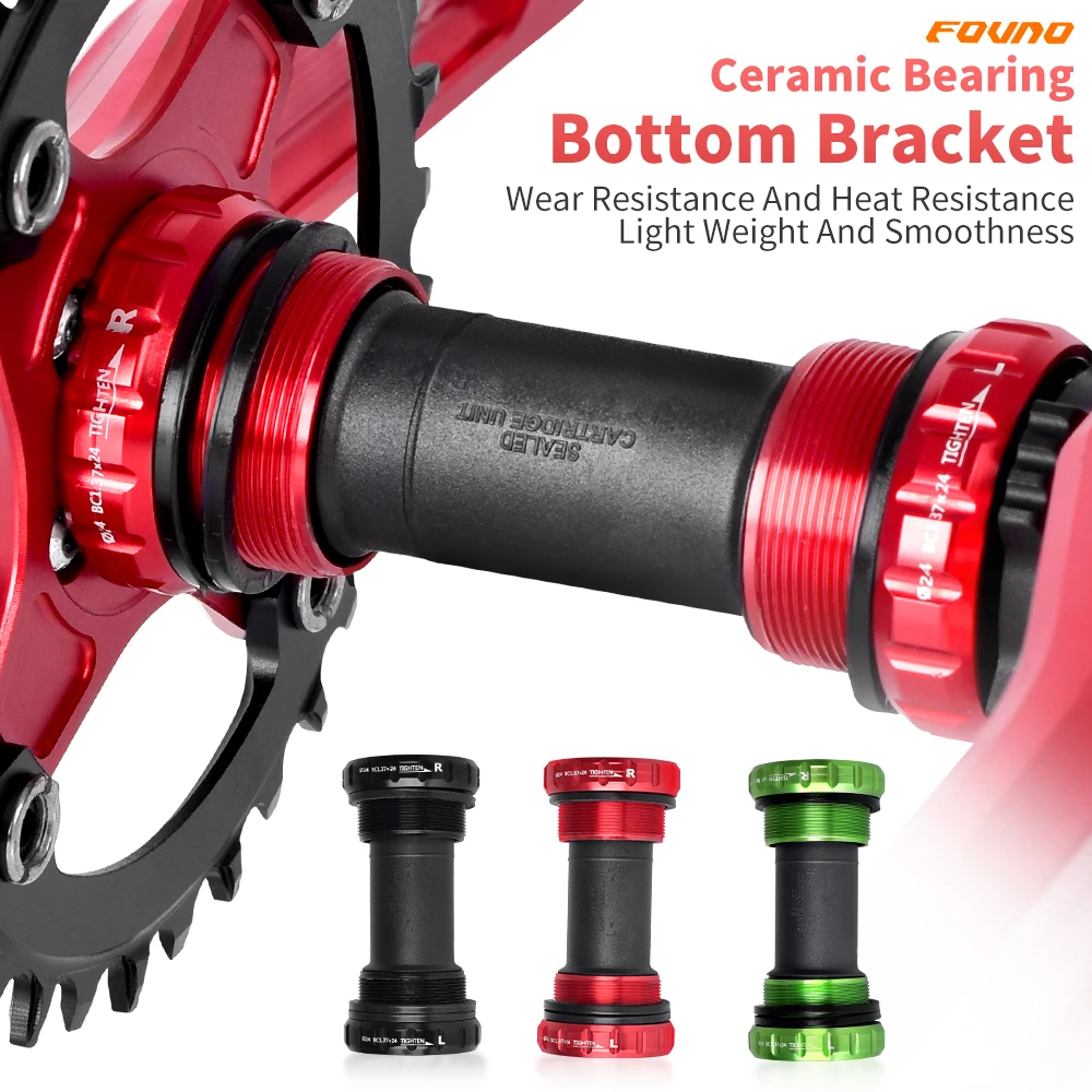 FOVNO BB91 Bottom Bracket BSA 68/73mm Sealed Bearing Threaded Type for Shimano SRAM MTB Road Bike Cranksets Bicycle Axis Parts
FOVNO BB91 Bottom Bracket BSA 68/73mm Sealed Bearing Threaded Type for Shimano SRAM MTB Road Bike Cranksets Bicycle Axis Parts