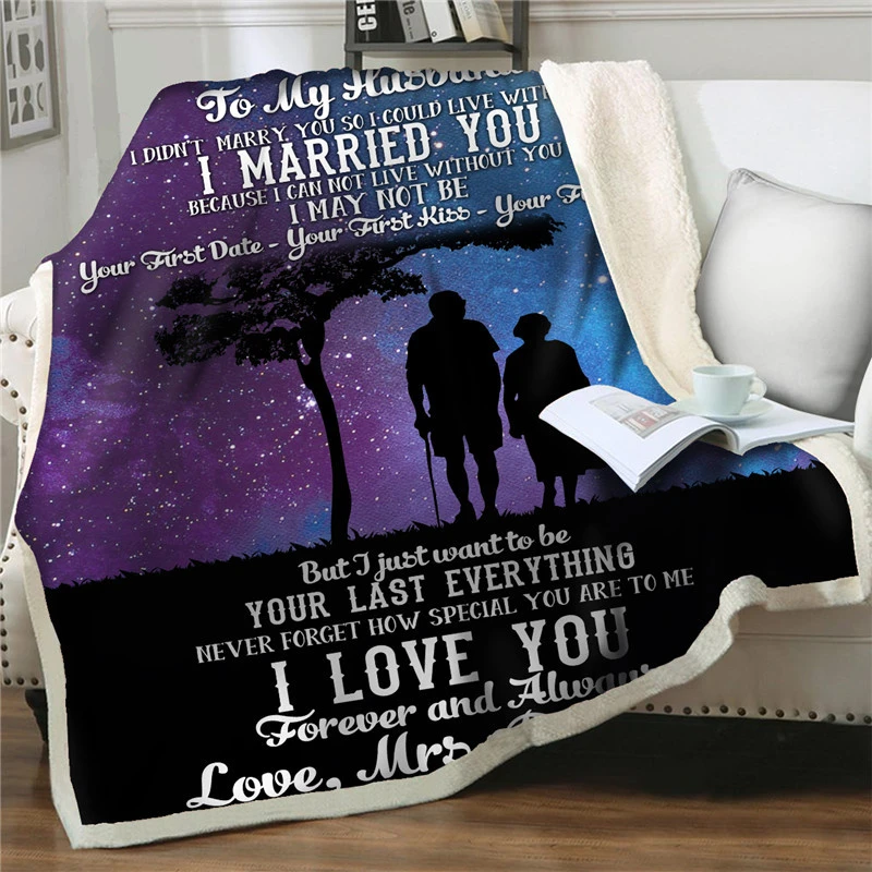 3D Human Shadow Blankets Sherpa Fleece Bedspread Letter To My Husband Blanket Home Bedding Quilts Picnic Soft Warm Throw Blanket
3D Human Shadow Blankets Sherpa Fleece Bedspread Letter To My Husband Blanket Home Bedding Quilts Picnic Soft Warm Throw Blanket