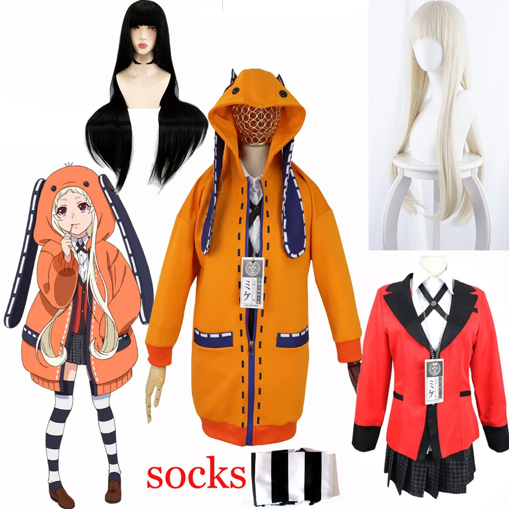 Kakegurui Cosplay Figure Yomotsuki runa Cosplay Costume JK School Girls Uniform Hoodie Halloween Dress for Women Cool Costumes
Kakegurui Cosplay Figure Yomotsuki runa Cosplay Costume JK School Girls Uniform Hoodie Halloween Dress for Women Cool Costumes