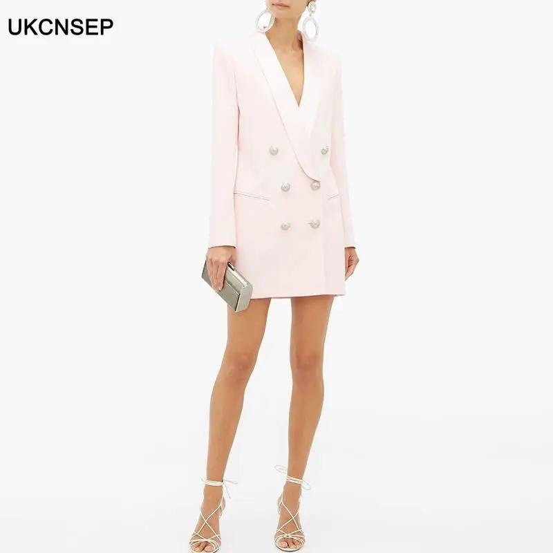 UKCNSEP High Quality 2020 New Fashion Runway Women Long Blazer Jacket Double Breasted Slim Long Casual Blazer Women Jacket
UKCNSEP High Quality 2020 New Fashion Runway Women Long Blazer Jacket Double Breasted Slim Long Casual Blazer Women Jacket