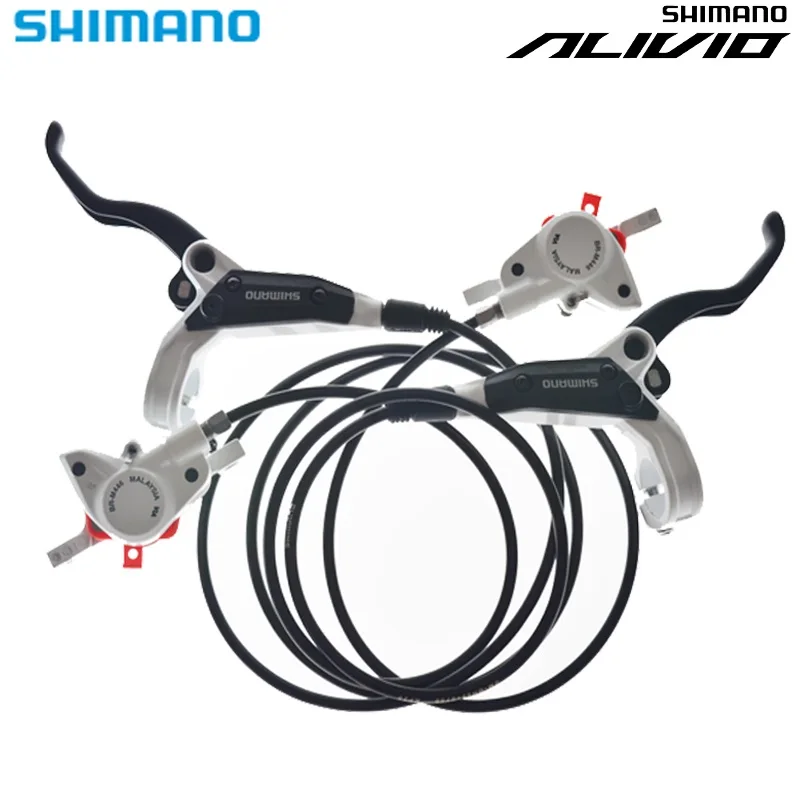 SHIMANO MT447 4 поршневой тормоз Горный велосипед Hidraulic Дисковый Тормоз MTB левый и