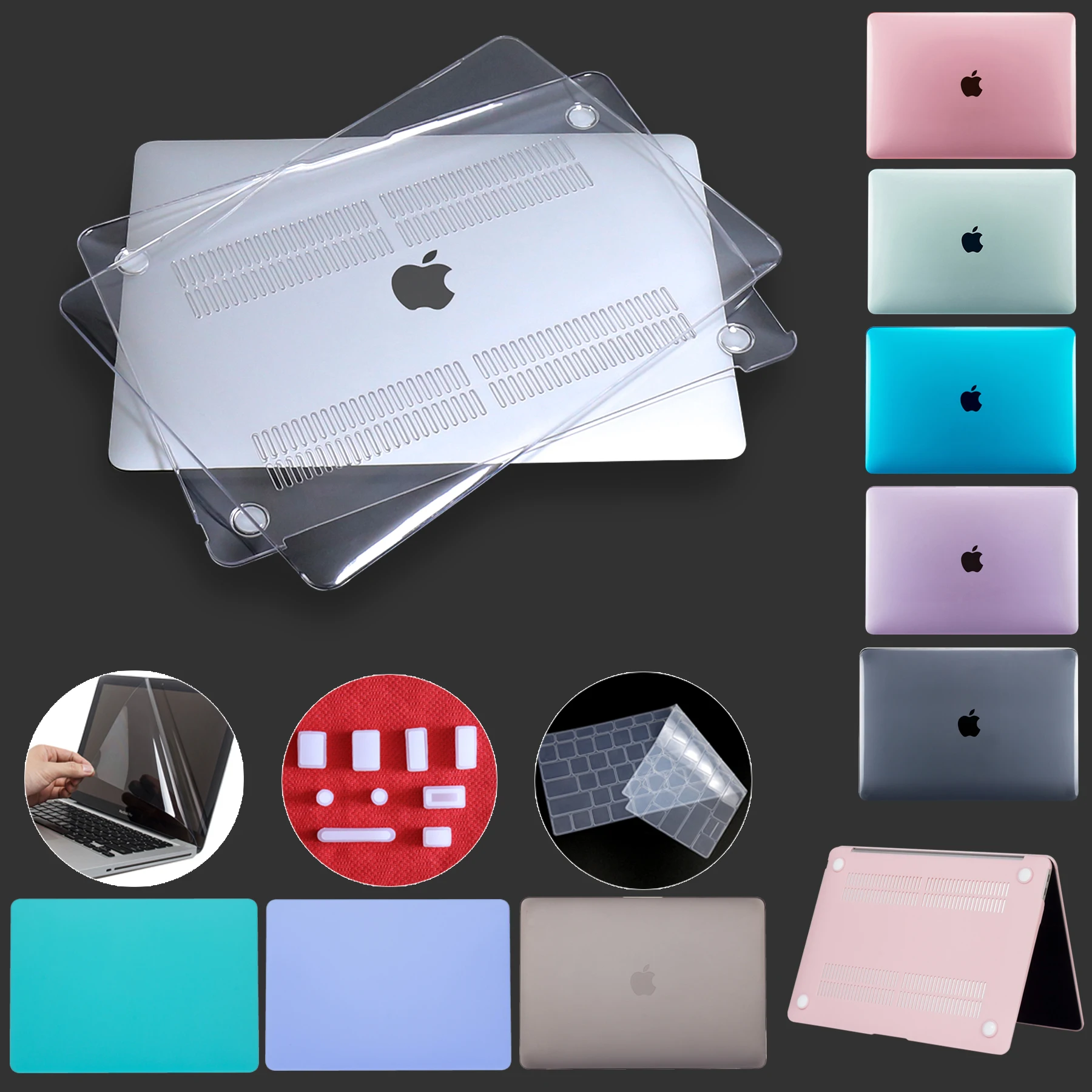 Laptop Case For MacBook Pro 13 Case 2021 M1 A2338 Touch ID Coque For Macbook Air 13 A2337 Funda Pro 16 Case 11 12 15 accessories
Laptop Case For MacBook Pro 13 Case 2021 M1 A2338 Touch ID Coque For Macbook Air 13 A2337 Funda Pro 16 Case 11 12 15 accessories
