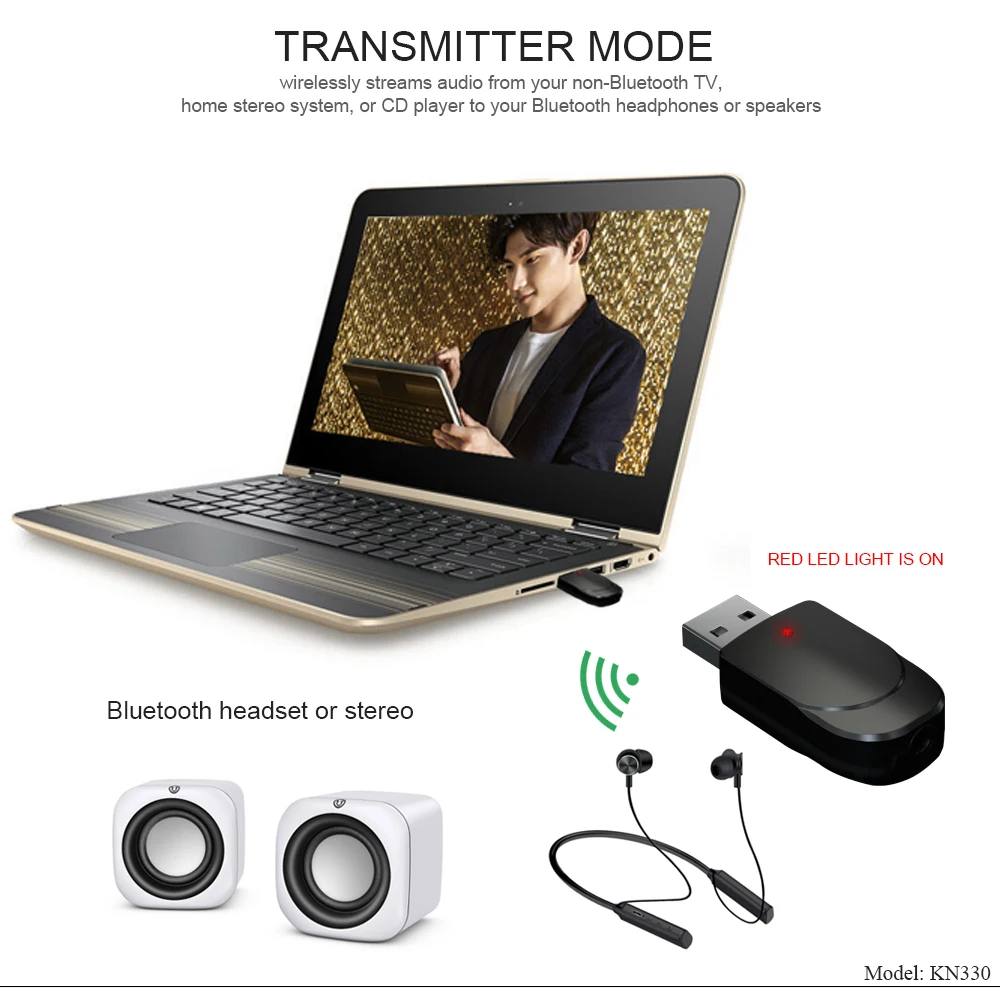 Bluetooth приемник kebidu передатчик беспроводной адаптер мини стерео 5 0 аудио AUX RCA USB
