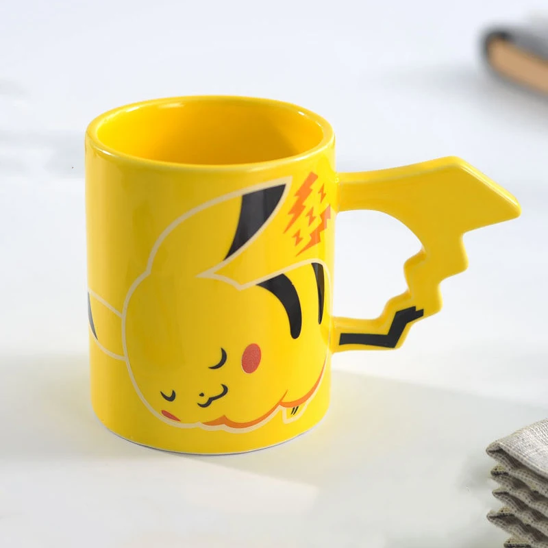 Pokémon Mug Japanese Kawaii Anime Shaped Water Cup Office Home Pikachu Tail Cup Ceramic Cute Child Gift Gifts for Boys
Pokémon Mug Japanese Kawaii Anime Shaped Water Cup Office Home Pikachu Tail Cup Ceramic Cute Child Gift Gifts for Boys