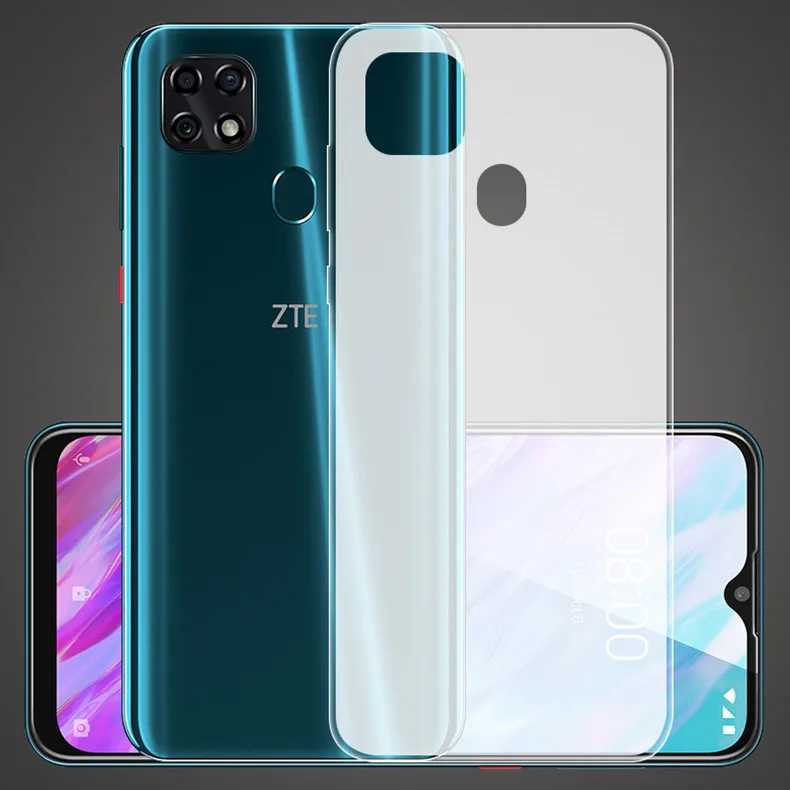 Матовый мягкий чехол-накладка из ТПУ для ZTE Blade 20 Smart 2019 V1050 | Мобильные телефоны и
