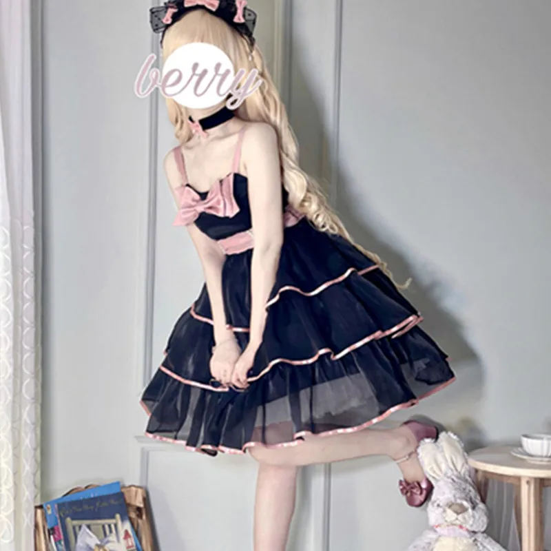 Женское платье на бретельках Jsk Lolita без рукавов с бантом в форме сердца для принцессы кавайное Аниме Косплей Харадзюку милые женские модные ...
Женское платье на бретельках Jsk Lolita без рукавов с бантом в форме сердца для принцессы кавайное Аниме Косплей Харадзюку милые женские модные ...