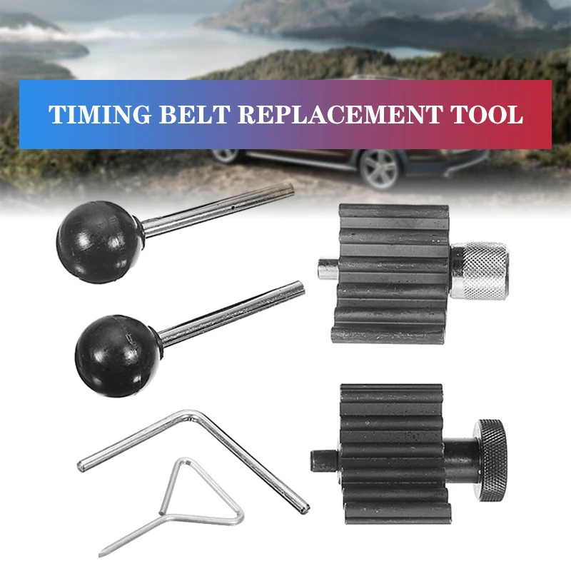 6PCS Car Diesel Engine Timing Cam Crank Locking Tool Kit For VW For AUDI T10050 T10100 1.2 1.4 1.9 2.0TDI Auto Replacement Parts
6PCS Car Diesel Engine Timing Cam Crank Locking Tool Kit For VW For AUDI T10050 T10100 1.2 1.4 1.9 2.0TDI Auto Replacement Parts