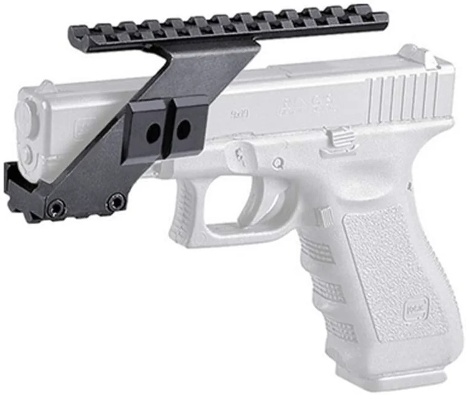 Tactical Top & Buttom Picatinny Weaver Pistol Handgun Mount for Red Dot Scope Laser Sight Compatible with Glock
Tactical Top & Buttom Picatinny Weaver Pistol Handgun Mount for Red Dot Scope Laser Sight Compatible with Glock