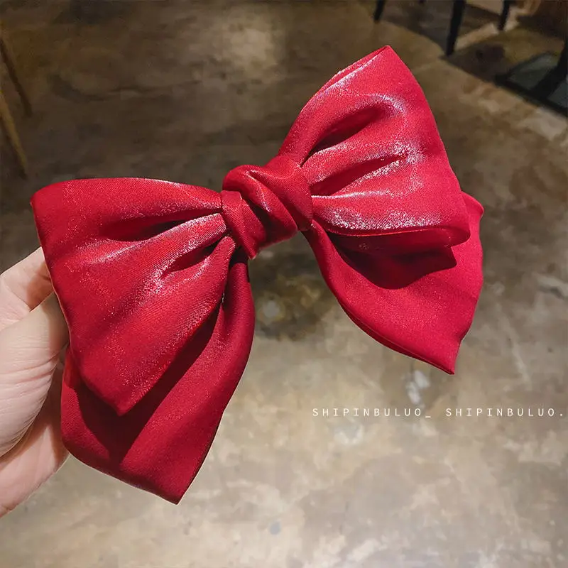 Korean Fashion Fabric Yarn Large Bow Hairpins for Women Girls Elegant Bow Tie Hairgrip Vintage Hair Clip Hair Accessories
Korean Fashion Fabric Yarn Large Bow Hairpins for Women Girls Elegant Bow Tie Hairgrip Vintage Hair Clip Hair Accessories