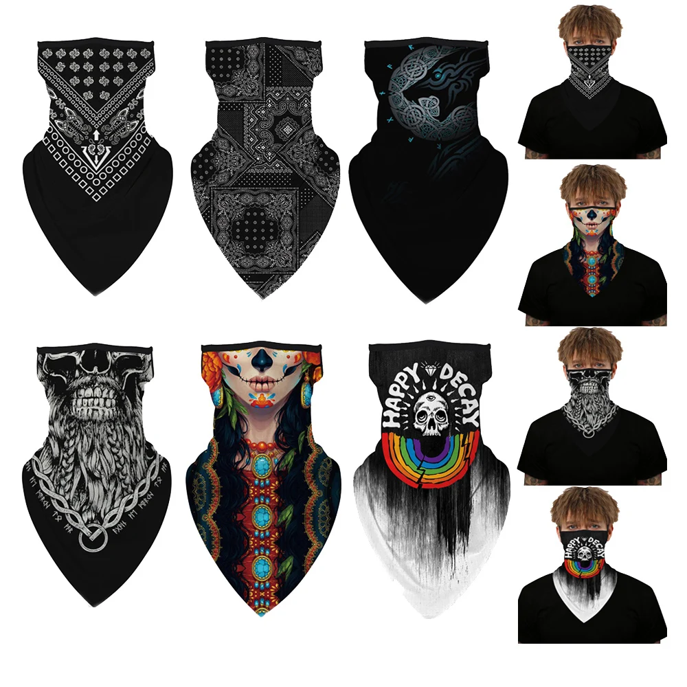 Face Cover Balaclava Scarf Neck Outdoor Sport Earloop Headband Unisex Fashion Funny Windproof Dust Scarf Wrap Camping Accessory
Face Cover Balaclava Scarf Neck Outdoor Sport Earloop Headband Unisex Fashion Funny Windproof Dust Scarf Wrap Camping Accessory