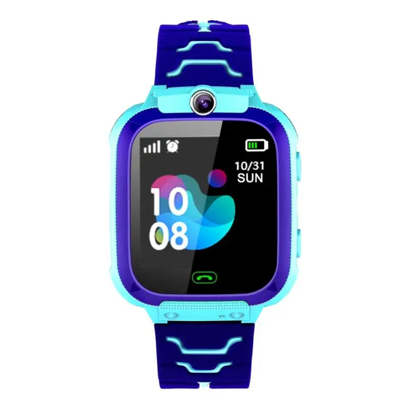 Детские Смарт-часы SOS телефон часы для детей с Sim-картой фото водонепроницаемый IP67