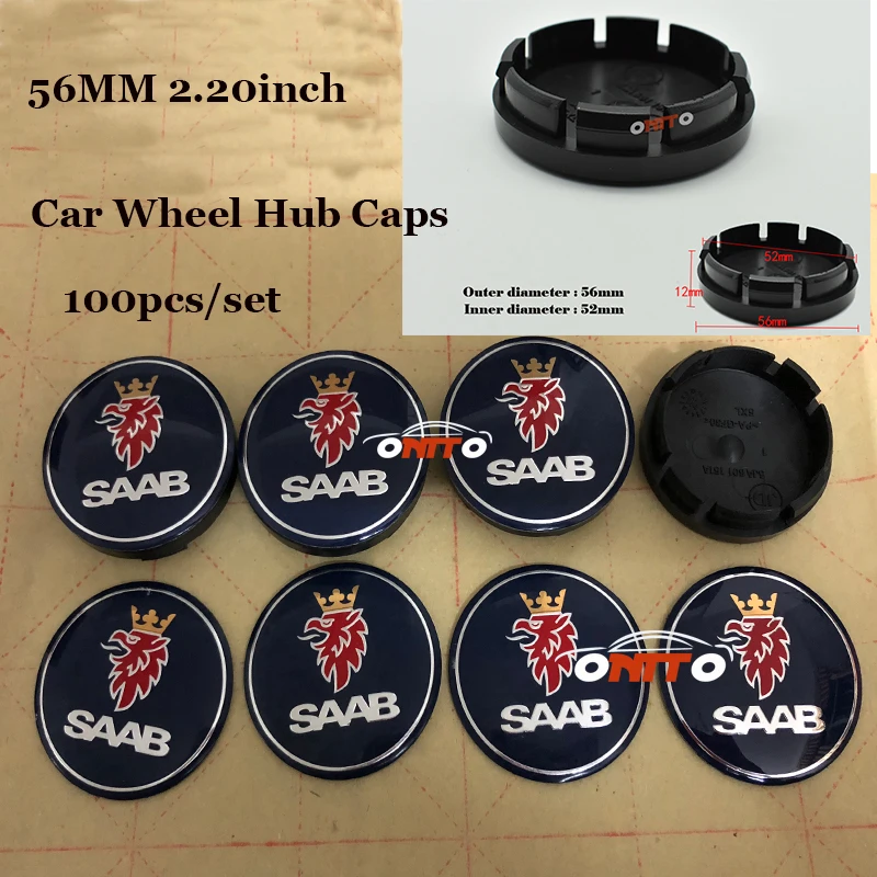 Car-styling 56mm Car logo Badge Emblem Wheel hub Caps for 9-3 9-5 93 95 BJ SCS Auto wheel center covers 100PCS/SET
Car-styling 56mm Car logo Badge Emblem Wheel hub Caps for 9-3 9-5 93 95 BJ SCS Auto wheel center covers 100PCS/SET