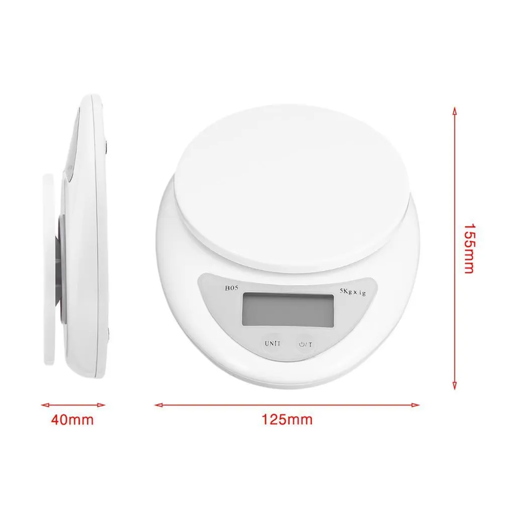 Kitchen 5000g/1g 5kg Food Diet Postal Kitchen Scales balance Measuring weighing scales LED electronic scales
Kitchen 5000g/1g 5kg Food Diet Postal Kitchen Scales balance Measuring weighing scales LED electronic scales