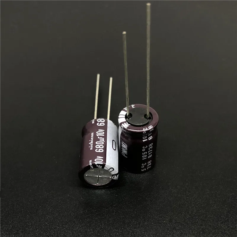 10pcs/100pcs 680uF 10V NICHICON PM Series 10x16mm 10V680uF Super Low Impedance Long Life Aluminum Electrolytic capacitor
10pcs/100pcs 680uF 10V NICHICON PM Series 10x16mm 10V680uF Super Low Impedance Long Life Aluminum Electrolytic capacitor