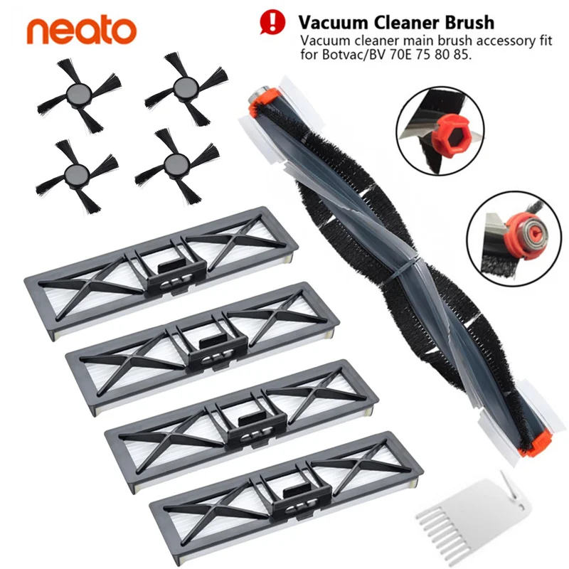 Комбинированная щетка Hepa фильтр, боковая щетка аксессуары Замена для Neato Botvac 70e 75 80 85 Запчасти для пылесоса
Комбинированная щетка Hepa фильтр, боковая щетка аксессуары Замена для Neato Botvac 70e 75 80 85 Запчасти для пылесоса