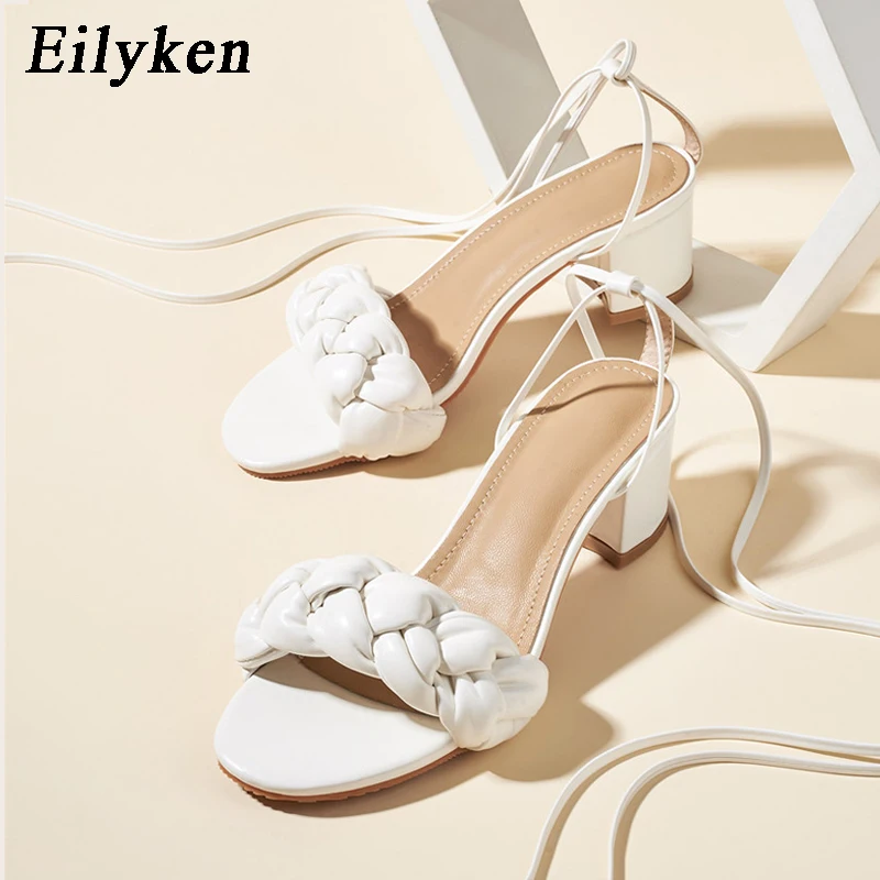 Туфли женские Eilyken, на квадратном каблуке, с переплетением, с открытым носком, Размеры 35-40, для лета, 2022
Туфли женские Eilyken, на квадратном каблуке, с переплетением, с открытым носком, Размеры 35-40, для лета, 2022