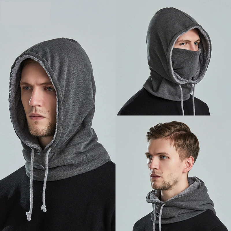 Winter Hat Men's Outdoor Riding Hat Windproof Ski Hat Warm Scarf Mask Solid Color Scarf Ear Protection Warm Cycling Hat
Winter Hat Men's Outdoor Riding Hat Windproof Ski Hat Warm Scarf Mask Solid Color Scarf Ear Protection Warm Cycling Hat