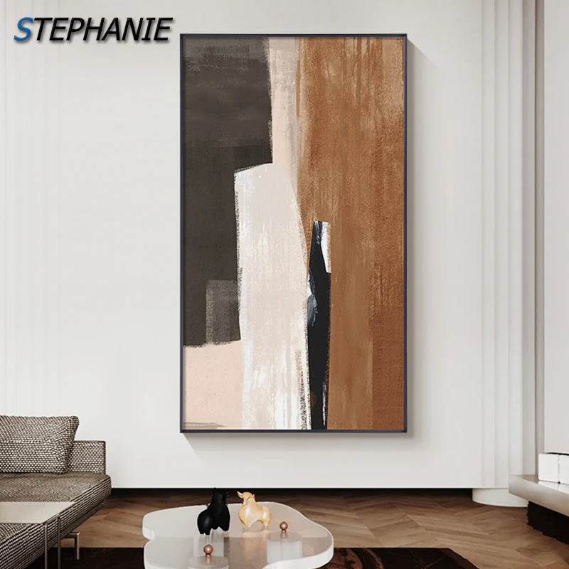 Abstract Color Block Canvas Paintings Nordic Retro Brown Yellow Art Posters Prints for Living Room Modern Wall Pictures Decor
Abstract Color Block Canvas Paintings Nordic Retro Brown Yellow Art Posters Prints for Living Room Modern Wall Pictures Decor