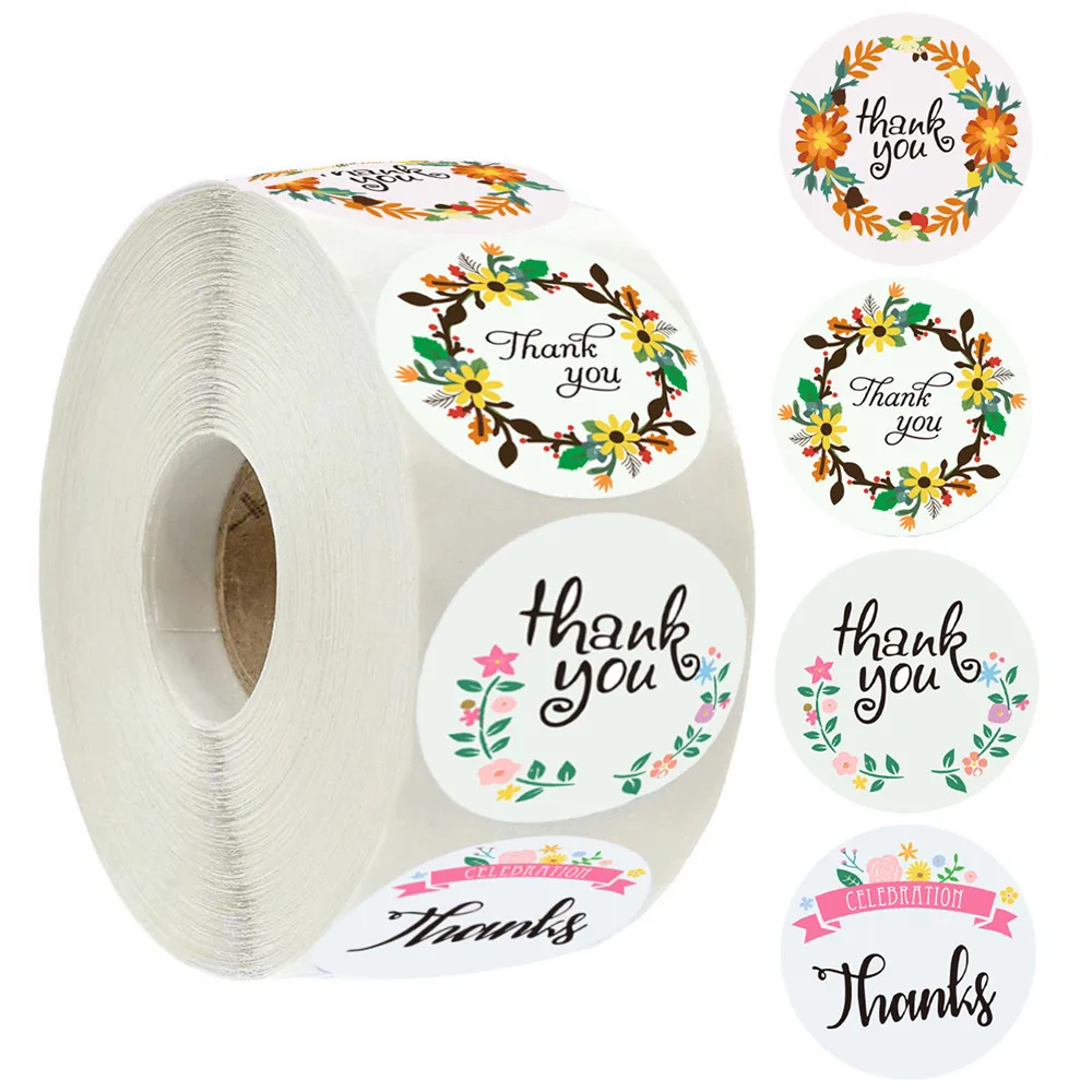 500pcs/roll Thank You Stickers for Seal Labels 1 Inch Gift Packaging Stickers Birthday Party Offer Stationery Sticker
500pcs/roll Thank You Stickers for Seal Labels 1 Inch Gift Packaging Stickers Birthday Party Offer Stationery Sticker