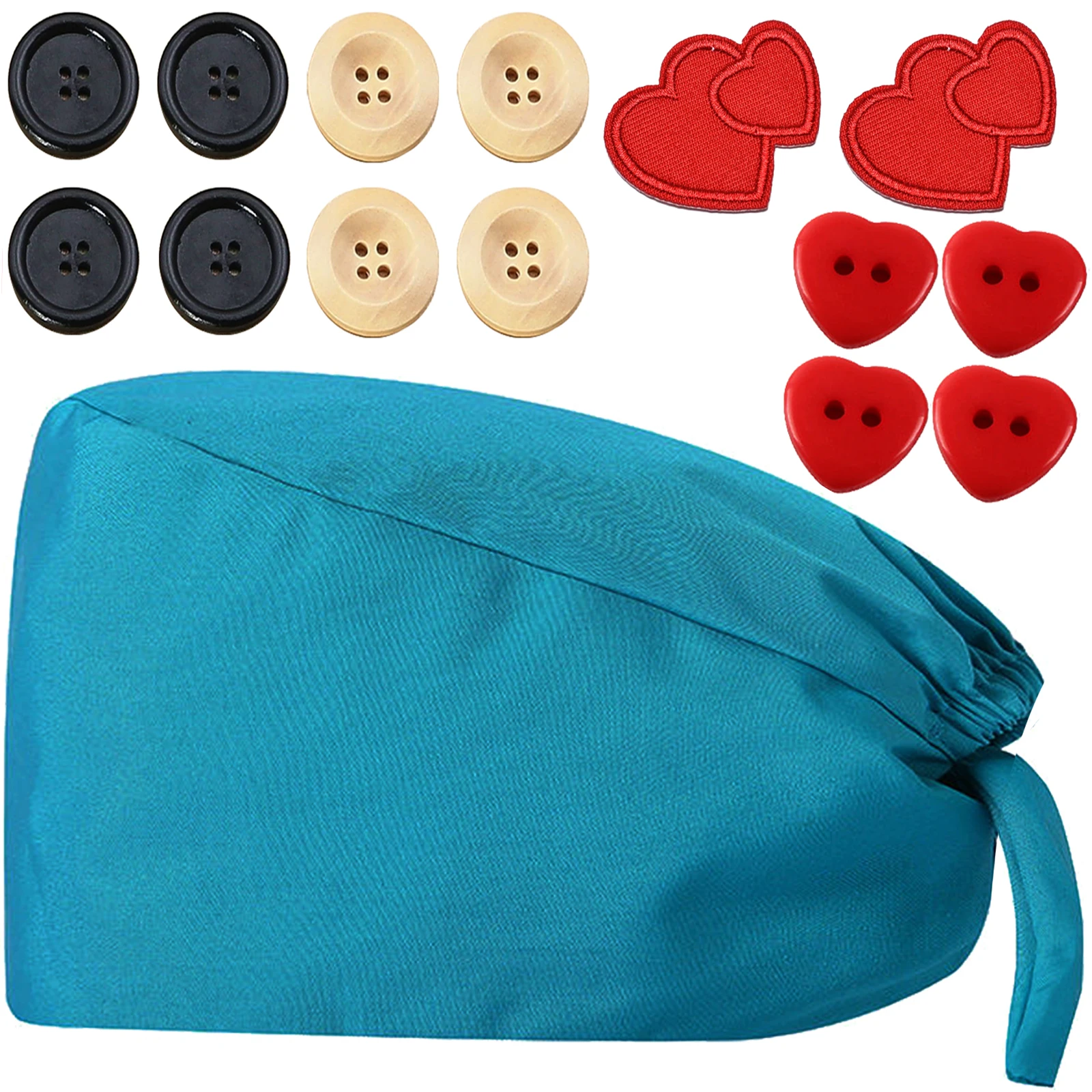 Lab hat Adjustable Scrubs Hat Surgical-Cap Women Button Hats Sweat-Absorbent Dust-Caps Doctor Pet-Shop Dentist Nursing-Caps Love
Lab hat Adjustable Scrubs Hat Surgical-Cap Women Button Hats Sweat-Absorbent Dust-Caps Doctor Pet-Shop Dentist Nursing-Caps Love