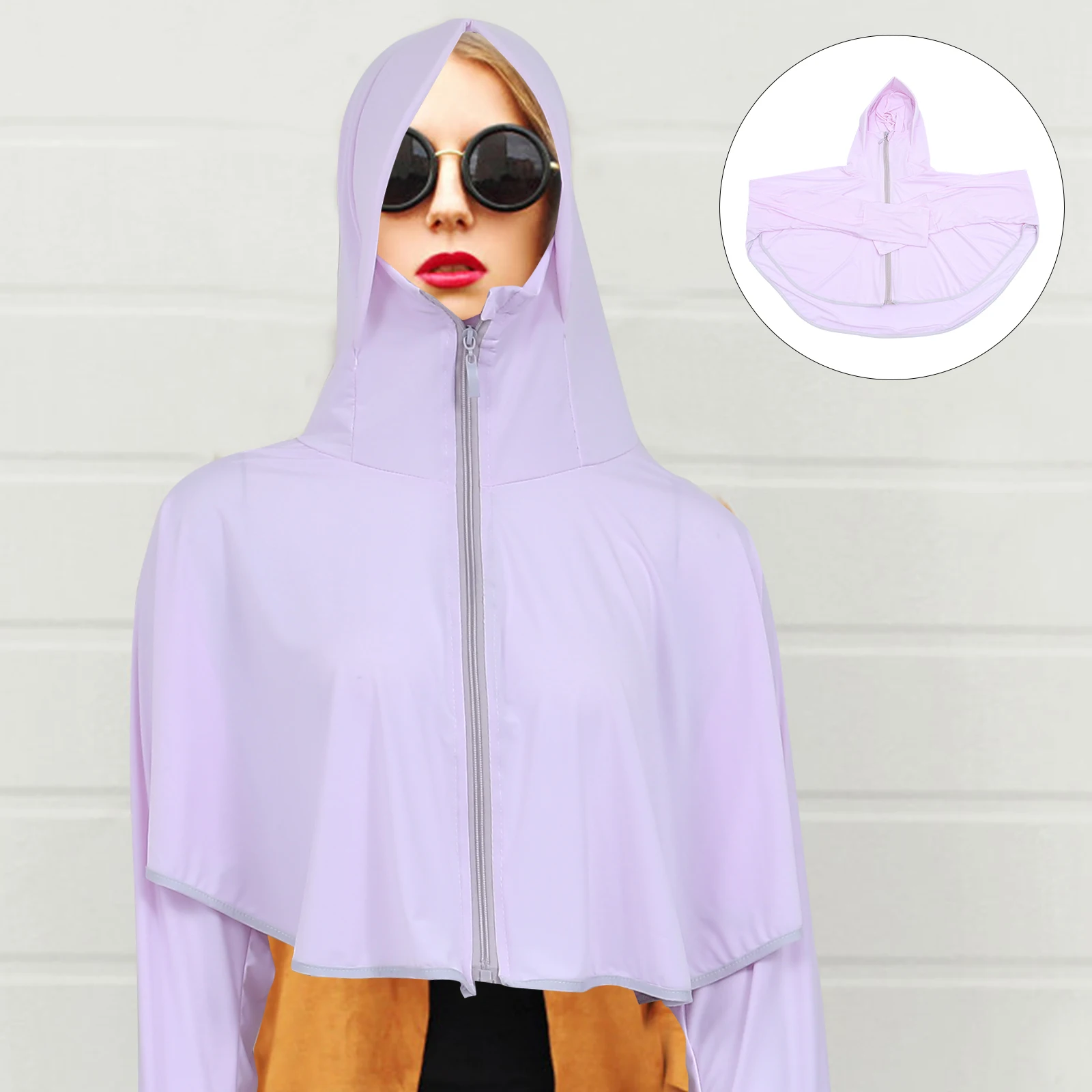 1pc Summer Sun-protective Clothing Stylish Hooded Loose Sun Protection Clothing
1pc Summer Sun-protective Clothing Stylish Hooded Loose Sun Protection Clothing