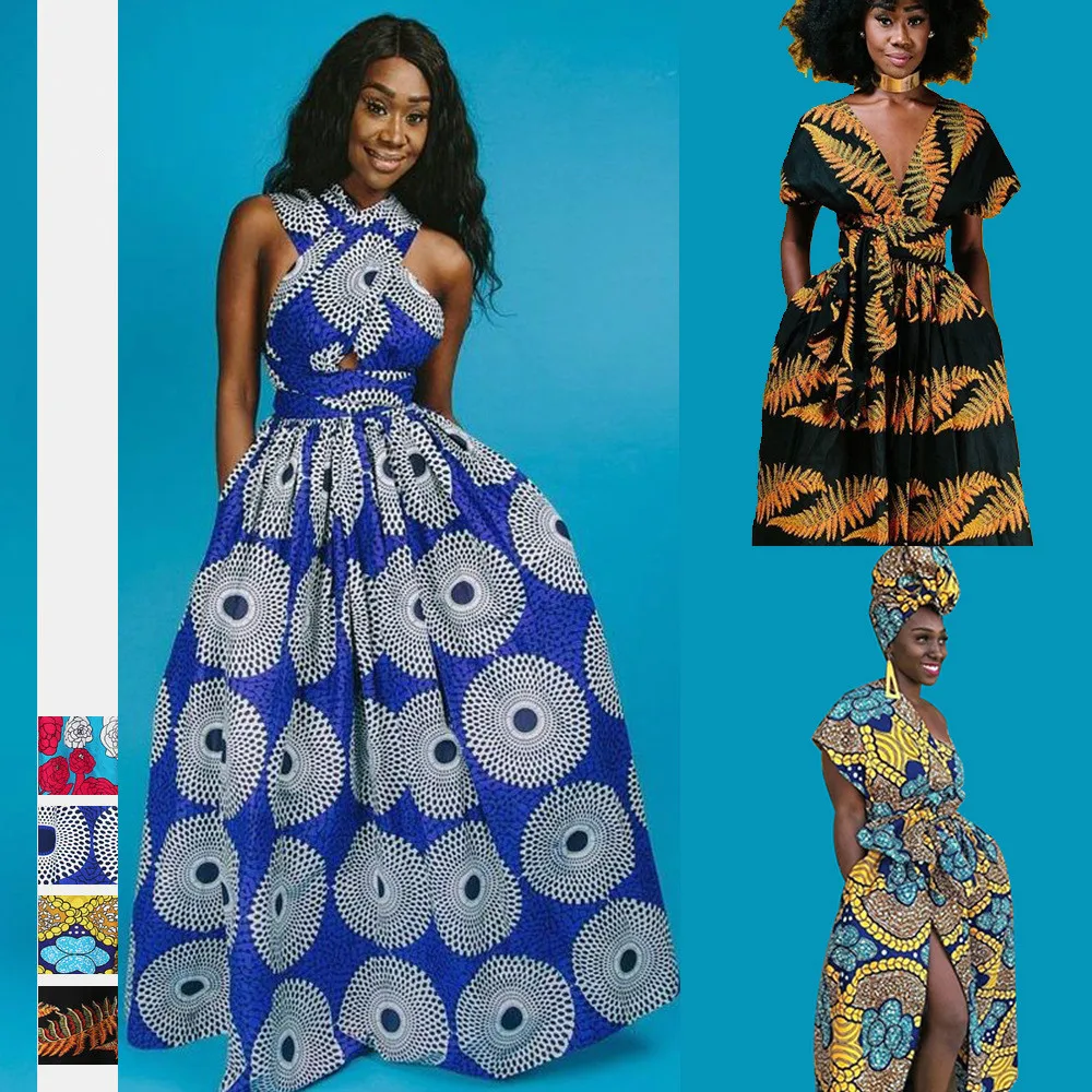 Summer African Dresses for Women 2020 New Fashion Robe Long Dress Printing African Clothing African Dress
Summer African Dresses for Women 2020 New Fashion Robe Long Dress Printing African Clothing African Dress