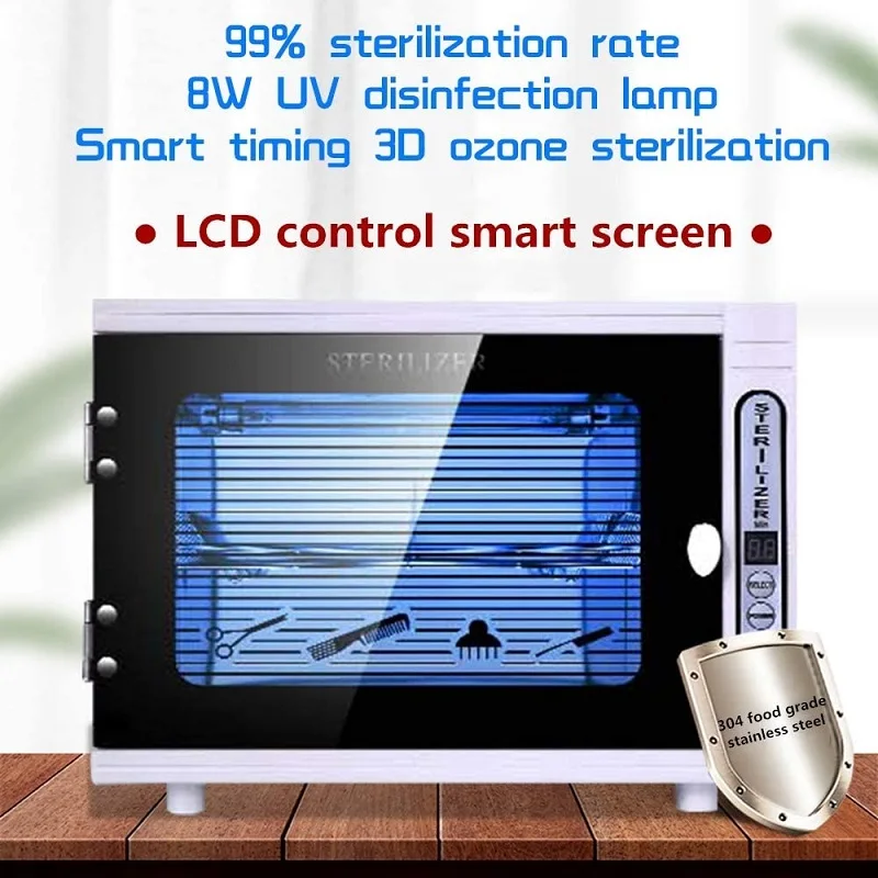 Ultraviolet Sterilizer Disinfection Machine UV Cabinet Sterilization For Beauty Salon Esterilizador Nail Equipment Manicure
Ultraviolet Sterilizer Disinfection Machine UV Cabinet Sterilization For Beauty Salon Esterilizador Nail Equipment Manicure