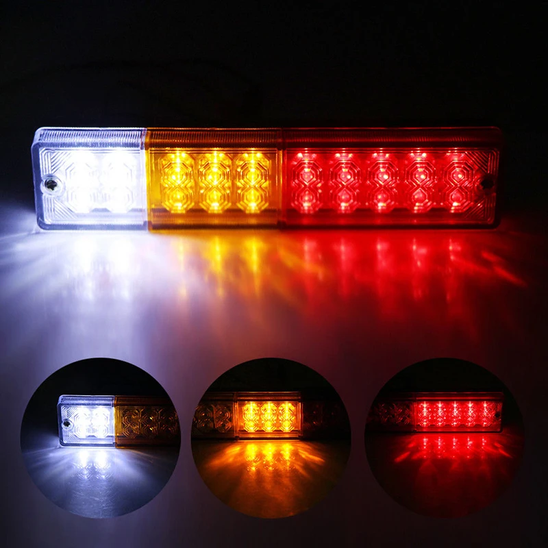 Waterproof 20 LED 12V Tail Light Car Truck Trailer Stop Rear Reverse Turn Indicator Lamp Light
Waterproof 20 LED 12V Tail Light Car Truck Trailer Stop Rear Reverse Turn Indicator Lamp Light