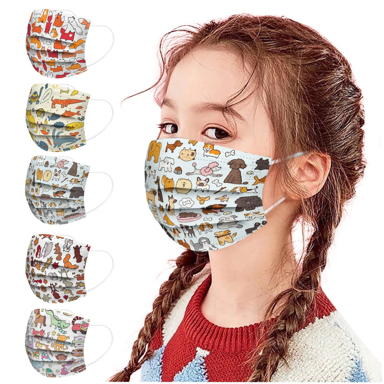 50pcs Masque Enfant Children's Mask Cartoons Anime Protective Kids Disposable Masks Halloween Cosplay Navidad Mascara Маска
50pcs Masque Enfant Children's Mask Cartoons Anime Protective Kids Disposable Masks Halloween Cosplay Navidad Mascara Маска