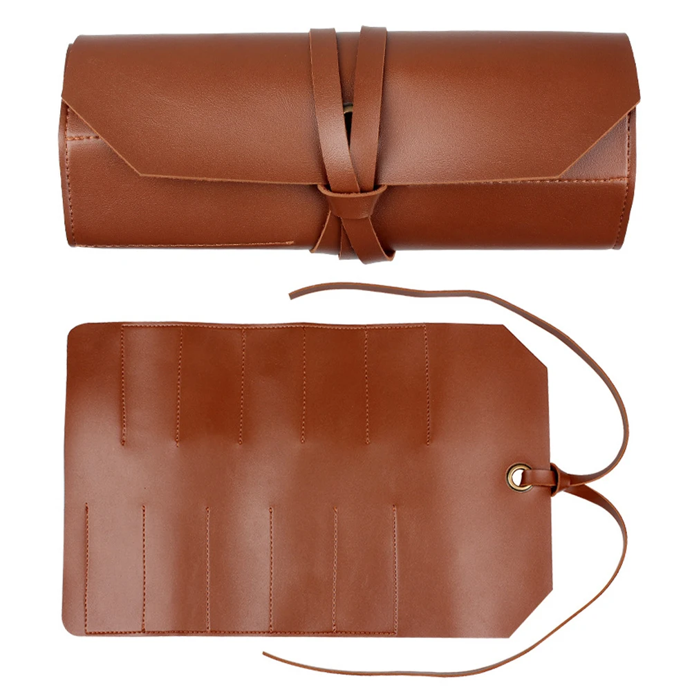 Organizer Fashion Lightweight With 10 Slots Gift Storage Tool Bag Professional Leather Roll Up Pouch Portable Home Multi-Purpose
Organizer Fashion Lightweight With 10 Slots Gift Storage Tool Bag Professional Leather Roll Up Pouch Portable Home Multi-Purpose