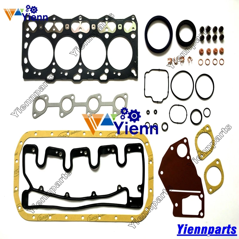 For 4LE1 Full Overhual Head Gasket Set 5-87812-810-3 Fit EX55 ZX55UR ZX55 CX75 Excavator 4LE1 Diesel Engine Repair Parts
For 4LE1 Full Overhual Head Gasket Set 5-87812-810-3 Fit EX55 ZX55UR ZX55 CX75 Excavator 4LE1 Diesel Engine Repair Parts