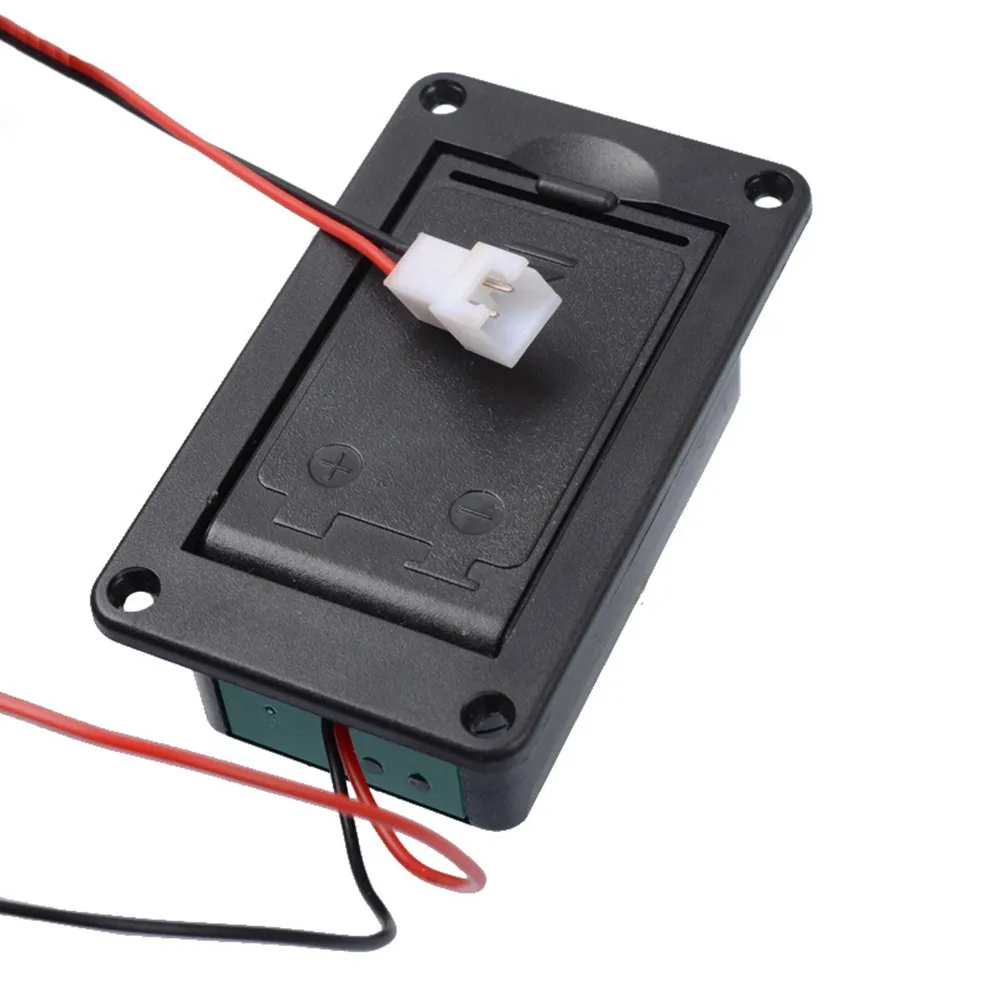 9V Battery Holder Case Box Cover Replacement For Guitar Bass Active Pickup Connector 69 X 41 X 25.2mm With Connect Replacement
9V Battery Holder Case Box Cover Replacement For Guitar Bass Active Pickup Connector 69 X 41 X 25.2mm With Connect Replacement