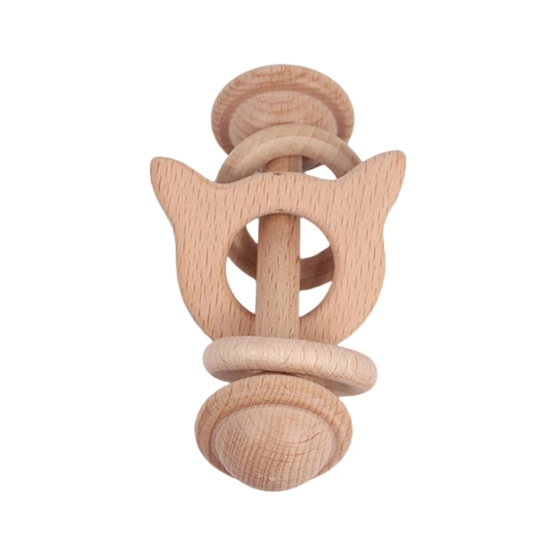 Baby Wooden Beech Rattle Ring Soother Molar Teether Toddler Teething Nursing Toy C5AF
Baby Wooden Beech Rattle Ring Soother Molar Teether Toddler Teething Nursing Toy C5AF