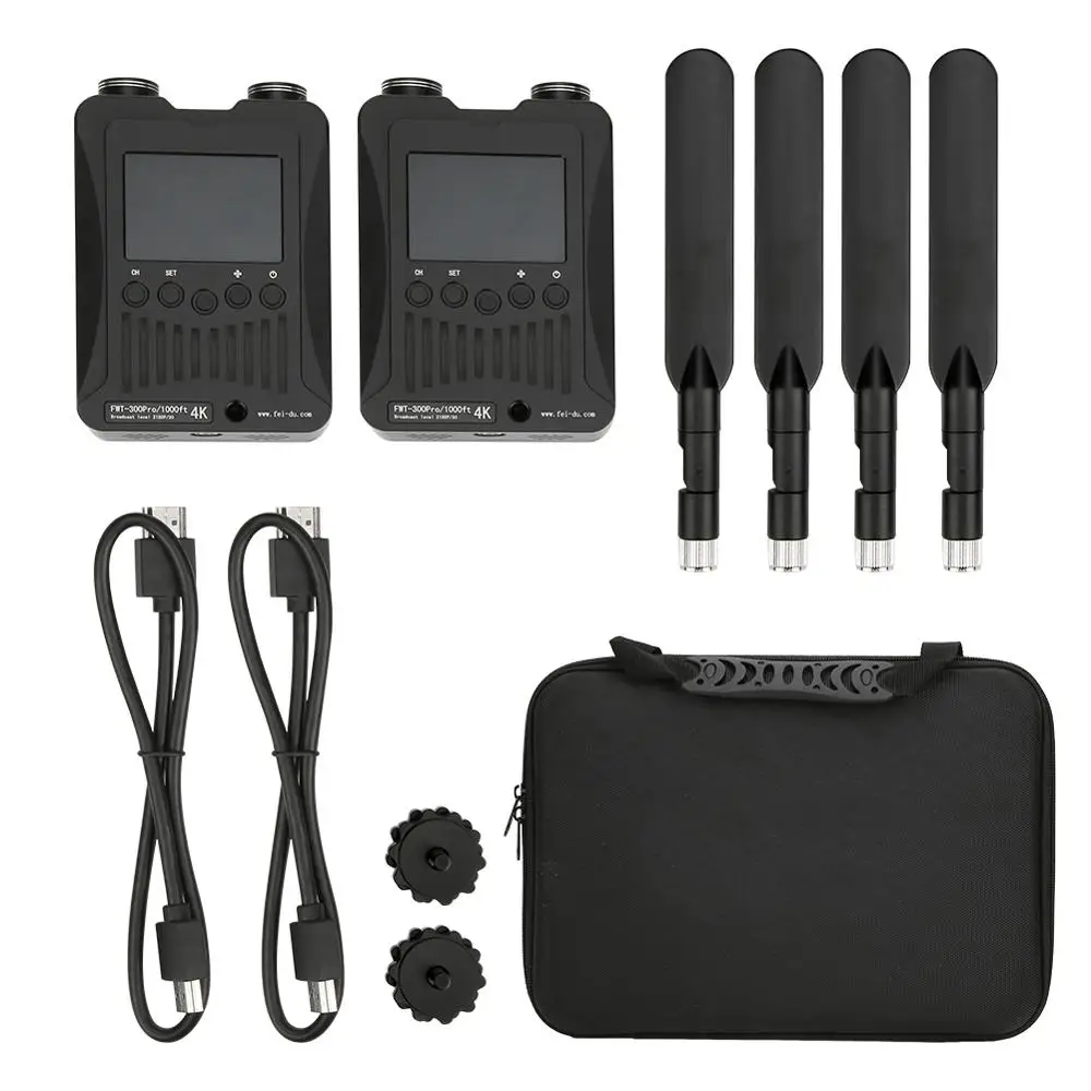 300m/1000ft 4K HDMI-compatible LCD Video Image Transmission System for DSLR Camera (US 100-240V) Wireless Image Transmission
300m/1000ft 4K HDMI-compatible LCD Video Image Transmission System for DSLR Camera (US 100-240V) Wireless Image Transmission