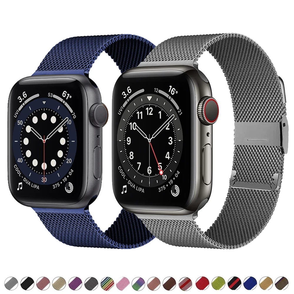 Ремешок из нержавеющей стали для apple watch band 44 мм 42 мм, браслет для iwatch band 38 мм 40 мм, correa apple watch 5 6 SE 4 3, Магнитная Петля
Ремешок из нержавеющей стали для apple watch band 44 мм 42 мм, браслет для iwatch band 38 мм 40 мм, correa apple watch 5 6 SE 4 3, Магнитная Петля